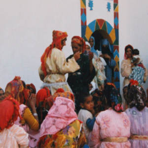 Dancing at a Berber wedding, Morocco 1987